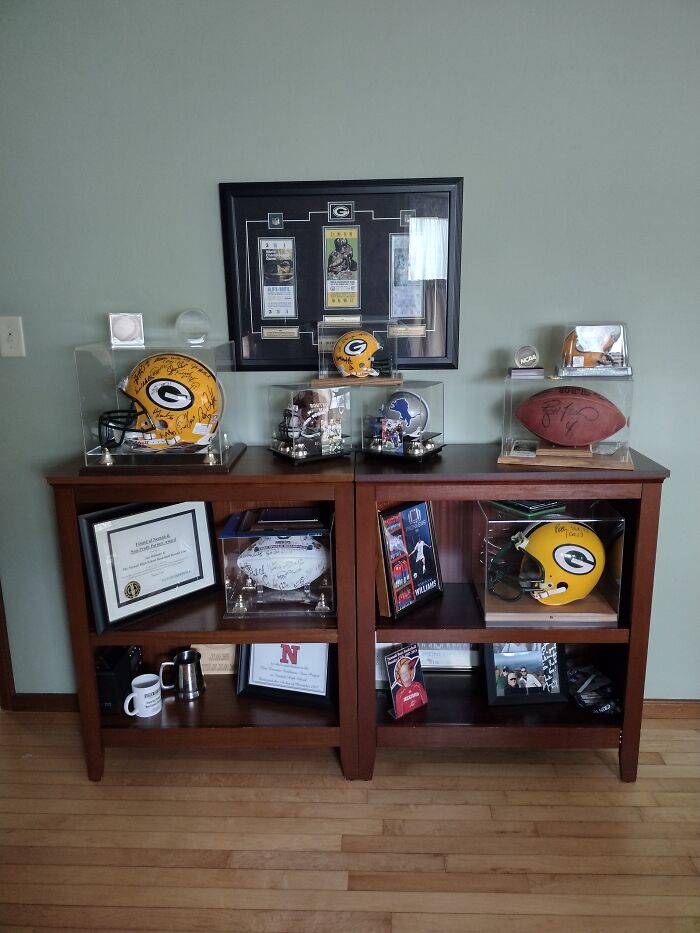 My Uncle's Bookshelf. Go Packers!