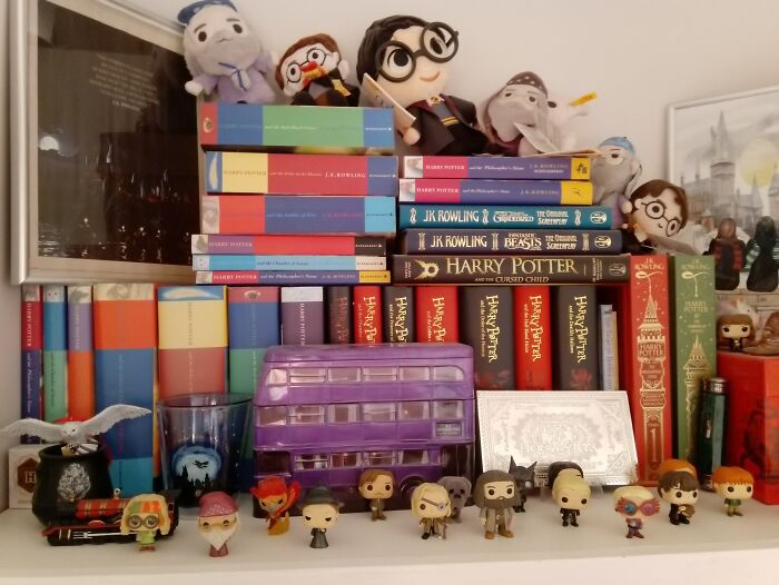 Thought I Would Add My Harry Potter Shelf