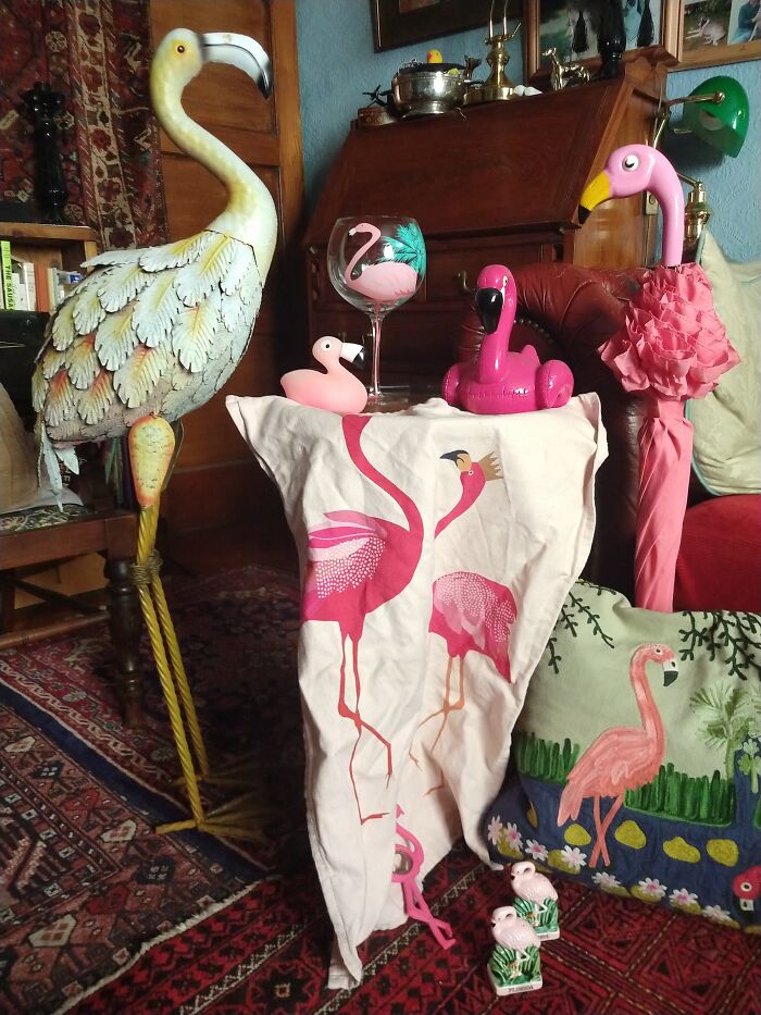A Tiny Selection From My Flamingo Collection