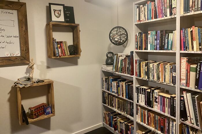 Upcycled IKEA And Homemade Book Cases📖❤️