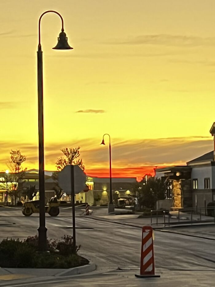 Utah Sunset During Fire Season