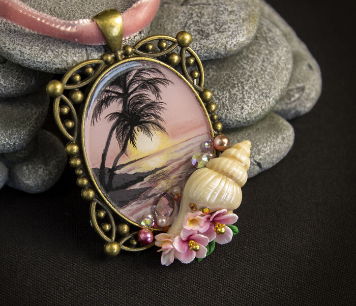 With My Sister, We Create Wearable Art From Polymer Clay (13 Pics)