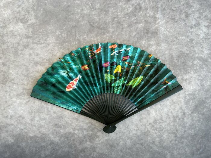 In Homage To Monet, I Made Gold-Winning Traditional Japanese Folding Fans In Homage To Monet, I Made Gold-Winning Traditional Japanese Folding Fans