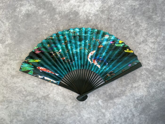 In Homage To Monet, I Made Gold-Winning Traditional Japanese Folding Fans