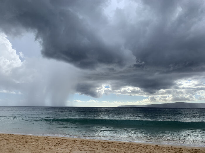 Incoming Storm Heading For Maui