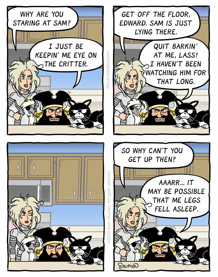 Meet Sven Skupien's Hilarious Comics