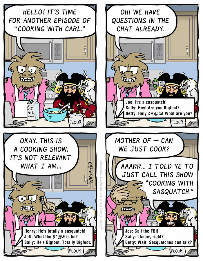 Meet Sven Skupien's Hilarious Comics