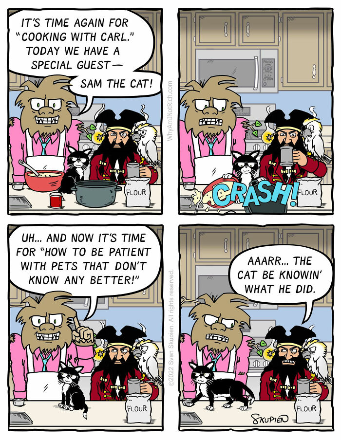 Meet Sven Skupien's Hilarious Comics