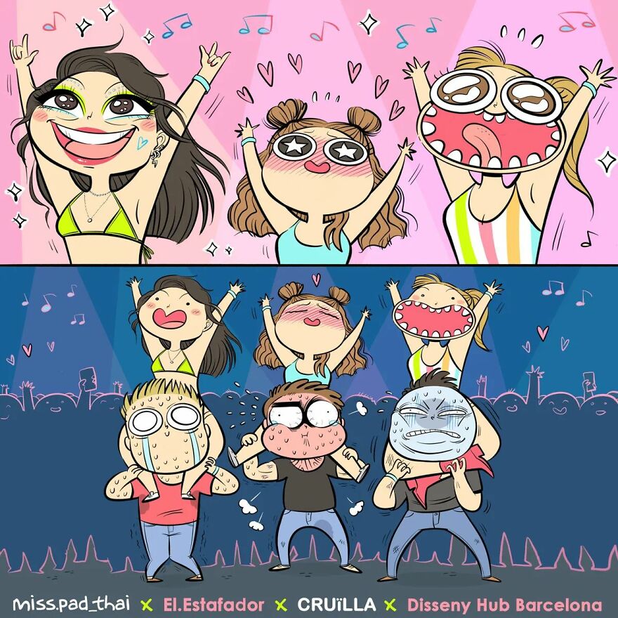 New Funny And Relatable Comics About Everyday Interactions By Spanish Artist Esther González