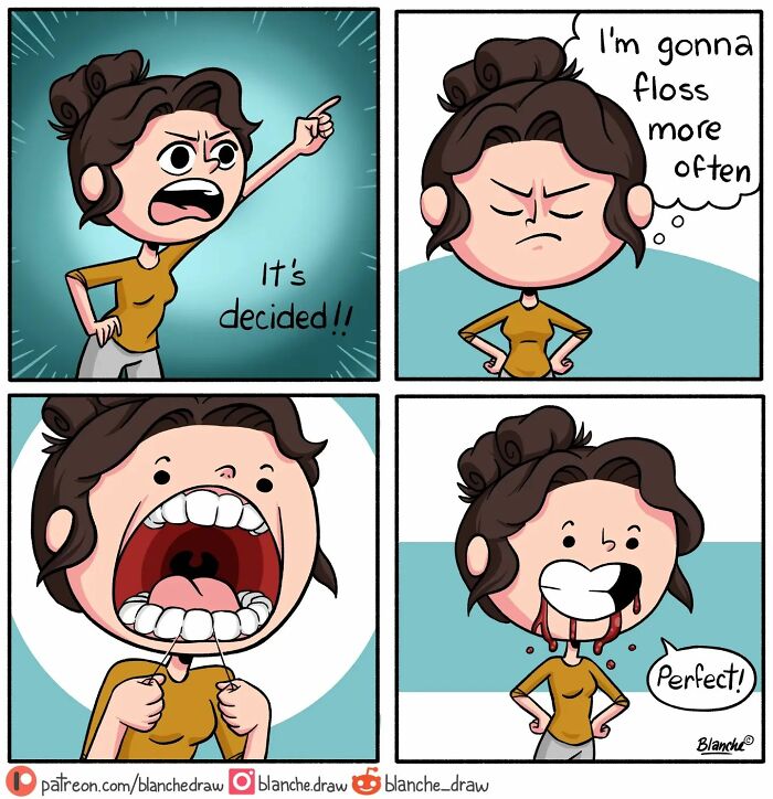 New Relatable Comics That Explore The Everyday Experiences Of Young Women