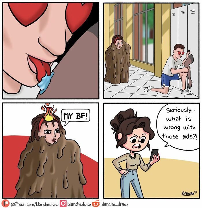 New Relatable Comics That Explore The Everyday Experiences Of Young Women