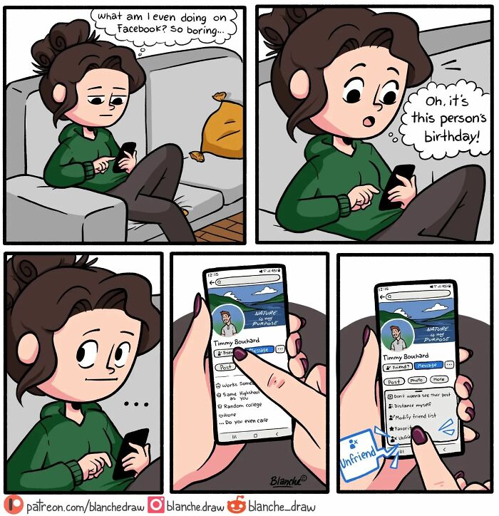 New Relatable Comics That Explore The Everyday Experiences Of Young Women