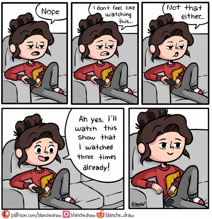 New Relatable Comics That Explore The Everyday Experiences Of Young Women