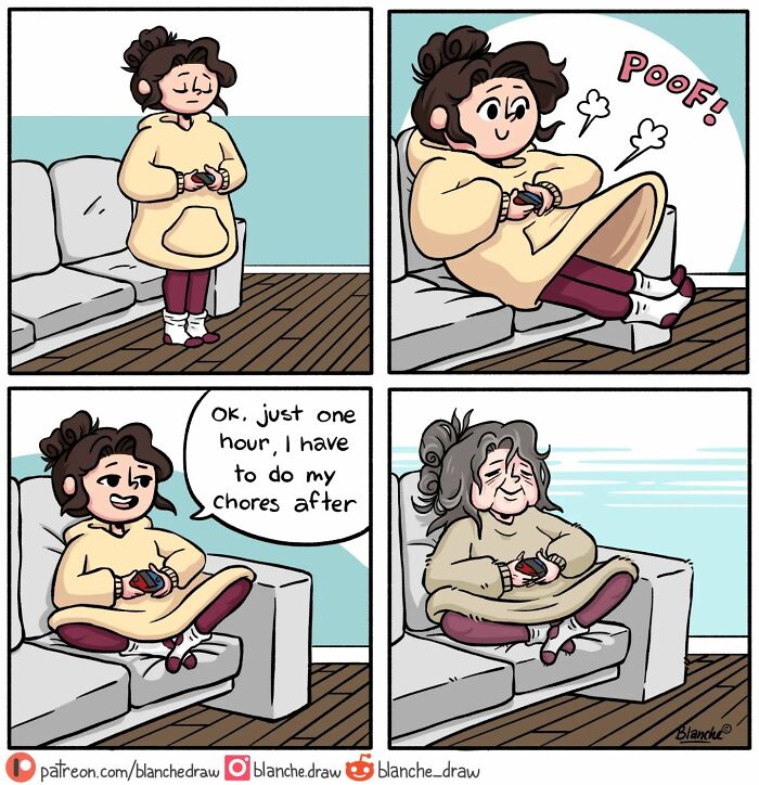 New Relatable Comics That Explore The Everyday Experiences Of Young Women