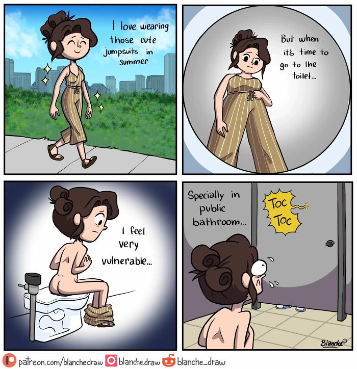 New Relatable Comics That Explore The Everyday Experiences Of Young Women