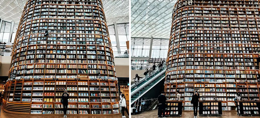 Korea, Seoul, Starfield Library, October 7, 2022