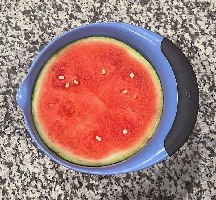 Tiny Watermelon In A Bowl