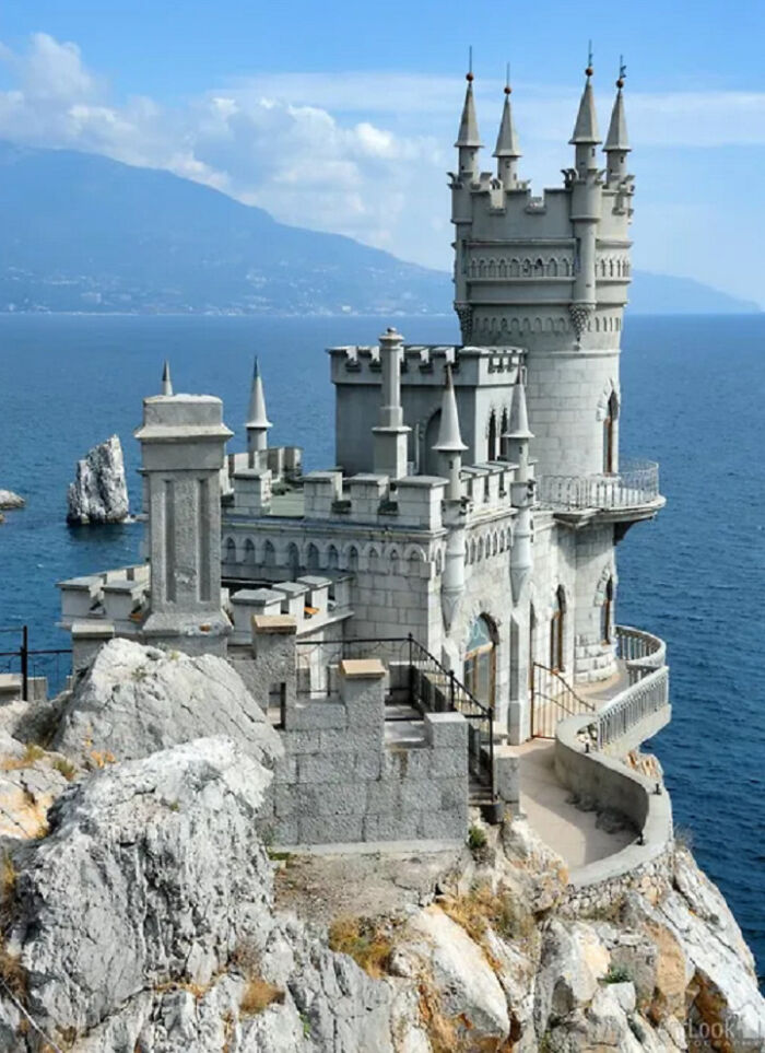 Swallow's Nest - Neo-Gothic Castle In Occupied Crimea, Belonging To Ukraine