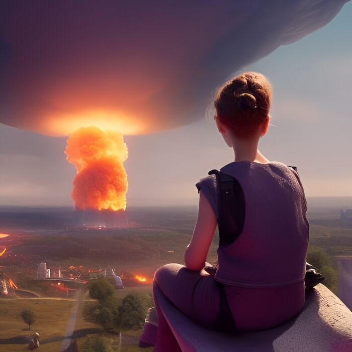 "The End" - Just My Vision Of A Nuclear End To The Planet