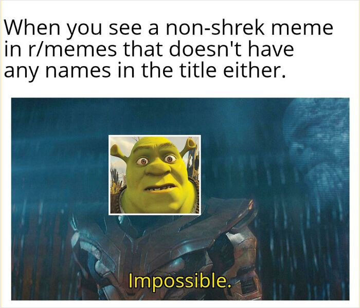 Shrek Is Dumbfounded