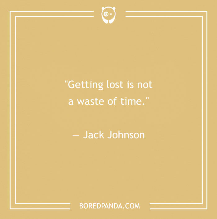 Jack Johnson quote about time