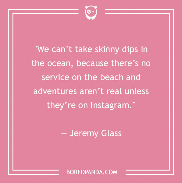 Jeremy Glass quote about adventure