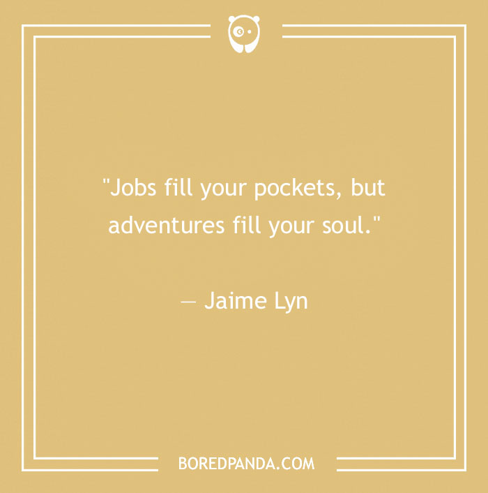 Jaime Lyn quote about adventure