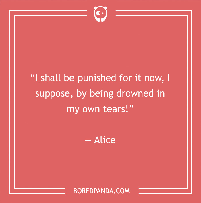 Alice quote on crying 