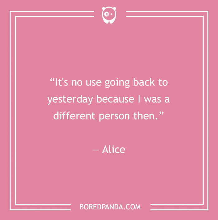 Alice quote on perception 