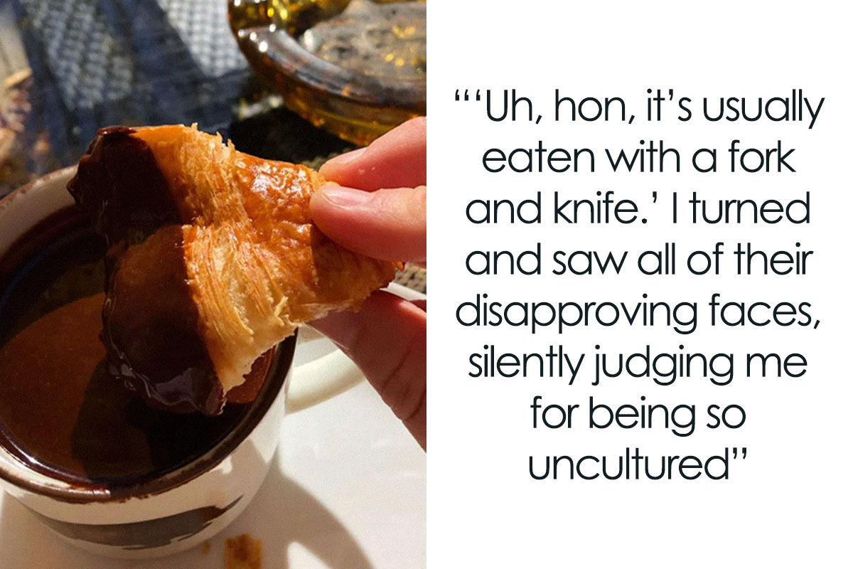 So Uncultured Woman Shamed For Her Croissant Etiquette Until Her French BF Intervenes