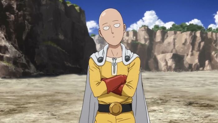 Saitama from One Punch Man quote on the limit of strength