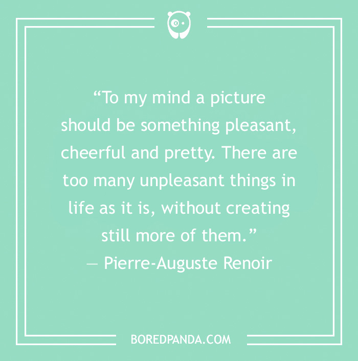 Art Quote by Pierre-Auguste Renoir