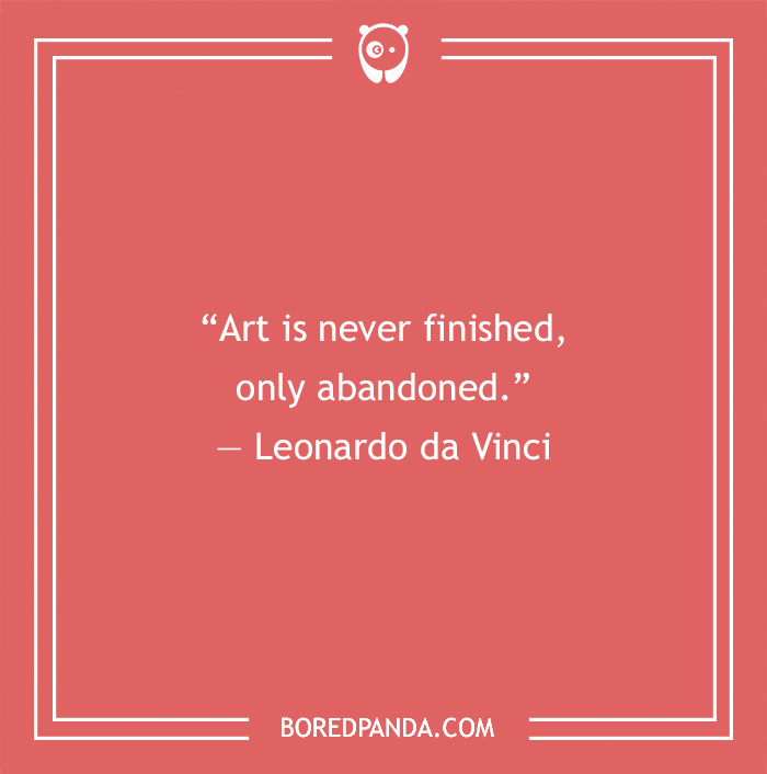 Art Quote by Leonardo da Vinci
