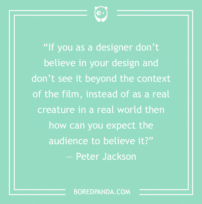 Art Quote by Peter Jackson