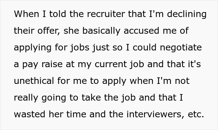 Guy Is Stunned After Being Accused Of Unethical Pay Raise Negotiation For Choosing Counteroffer Guy Is Stunned After Being Accused Of Unethical Pay Raise Negotiation For Choosing Counteroffer