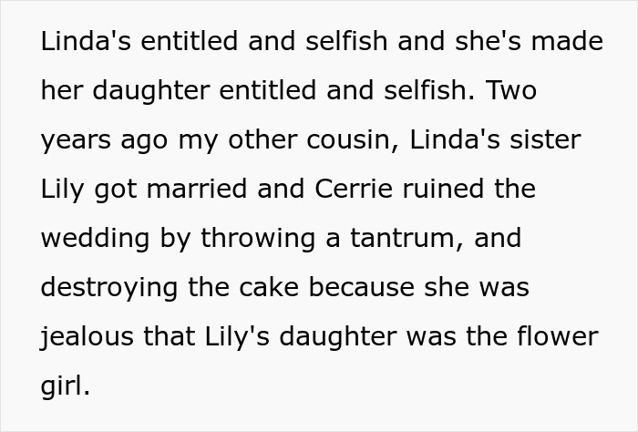 Mom Fuming As Her 12 Y.O. Daughter Isn't Invited To Wedding After Ruining Another One Before Mom Fuming As Her 12 Y.O. Daughter Isn't Invited To Wedding After Ruining Another One Before