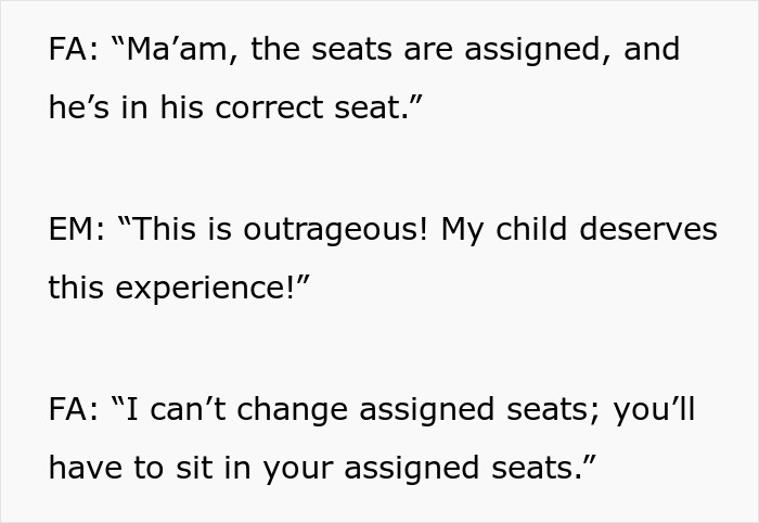 Entitled Mom Is Put In Her Place After Demanding A Window Seat For Her Son Entitled Mom Is Put In Her Place After Demanding A Window Seat For Her Son