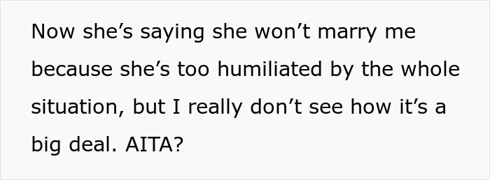 “[Am I The Jerk] For Convincing My Girlfriend Not To Wear A White Dress On Our Wedding Day?”