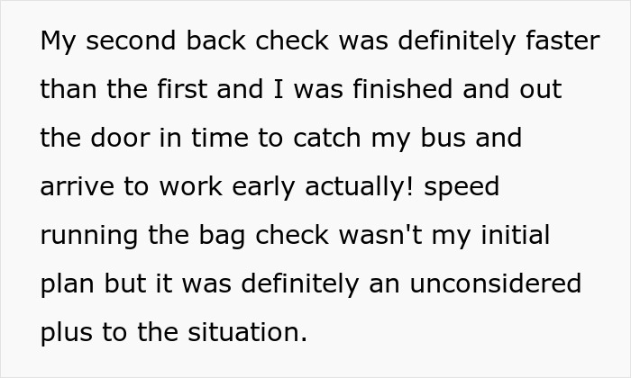 Woman Makes Sure The New Purse Check Rule At Work Makes Her Boss Very Uncomfortable