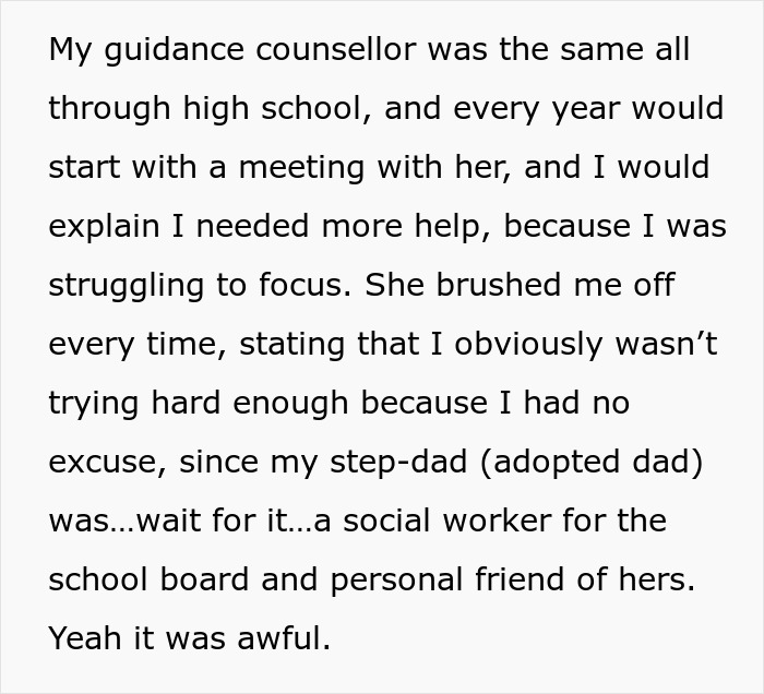 Guidance Counselor Is Shocked This Student Doesn't Recognize Her, But It's All Part Of Revenge