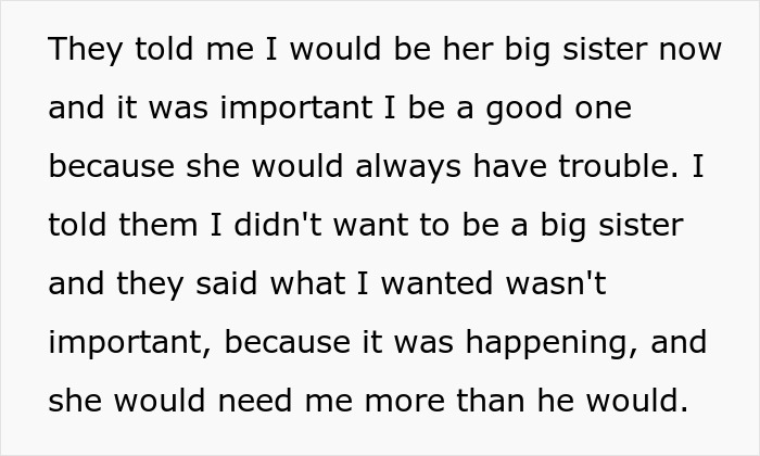 “What I Wanted Wasn’t Important”: Teen Resents Babysitting Her Special Needs Stepsister, Loses It “What I Wanted Wasn’t Important”: Teen Resents Babysitting Her Special Needs Stepsister, Loses It
