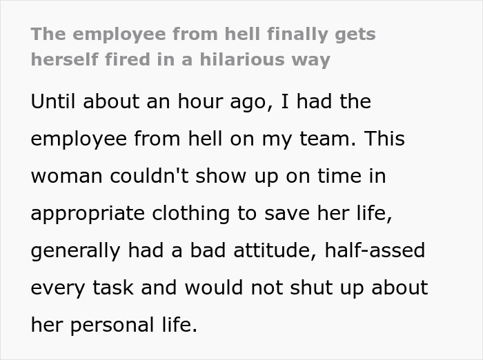 Woman Is Upset Coworkers Have Zero Interest In Her Life, Reports Them To HR But Gets Laid Off Instead