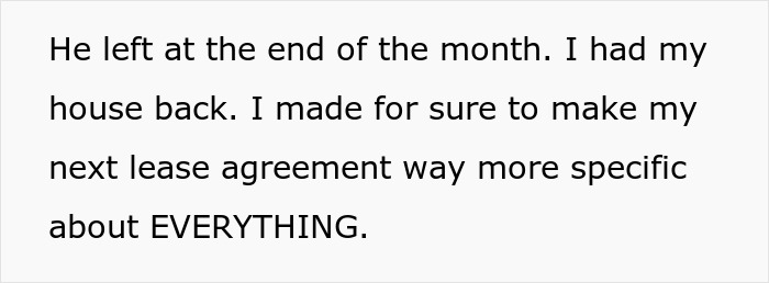 “Anyone Can Fool Someone For A Month”: Homeowner Takes Revenge On Agreement-Breaking Tenant “Anyone Can Fool Someone For A Month”: Homeowner Takes Revenge On Agreement-Breaking Tenant