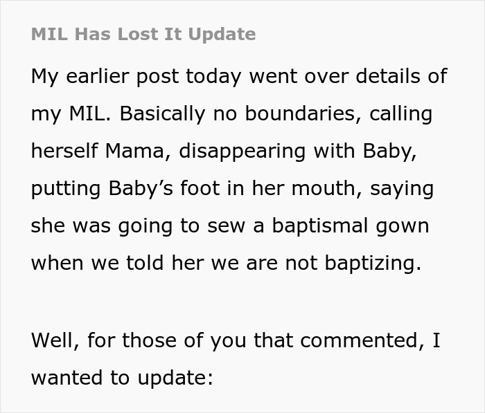 “She Is Not This Baby’s Mom”: Mom Desperate After MIL Starts Acting Unhinged Around Her Baby “She Is Not This Baby’s Mom”: Mom Desperate After MIL Starts Acting Unhinged Around Her Baby