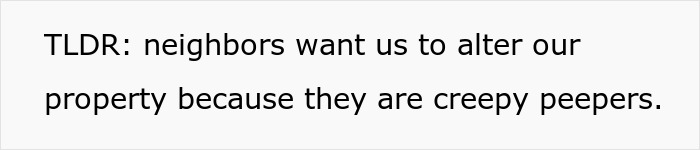 Entitled Family Builds Massive House, Are Now Upset About “Accidentally” Peeping On Neighbors Entitled Family Builds Massive House, Are Now Upset About “Accidentally” Peeping On Neighbors