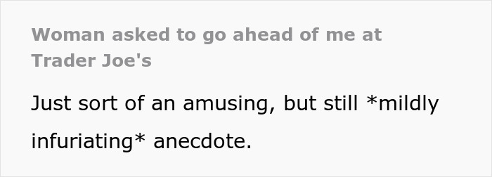 Guy Gets Praised Online For Not Letting Woman With Full Cart Of Stuff Check Out First Guy Gets Praised Online For Not Letting Woman With Full Cart Of Stuff Check Out First