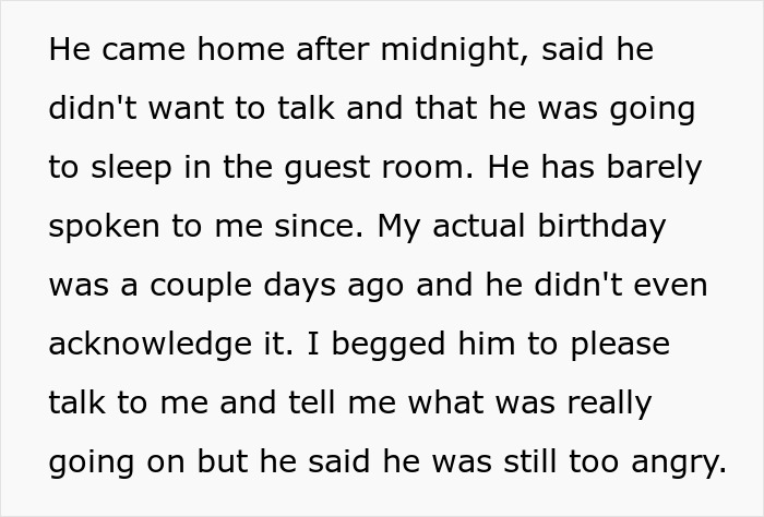 Man Confesses 3.5 Y.O. Secret After Blowing Up On Wife Over Her Outfit, Divorce Commences Man Confesses 3.5 Y.O. Secret After Blowing Up On Wife Over Her Outfit, Divorce Commences