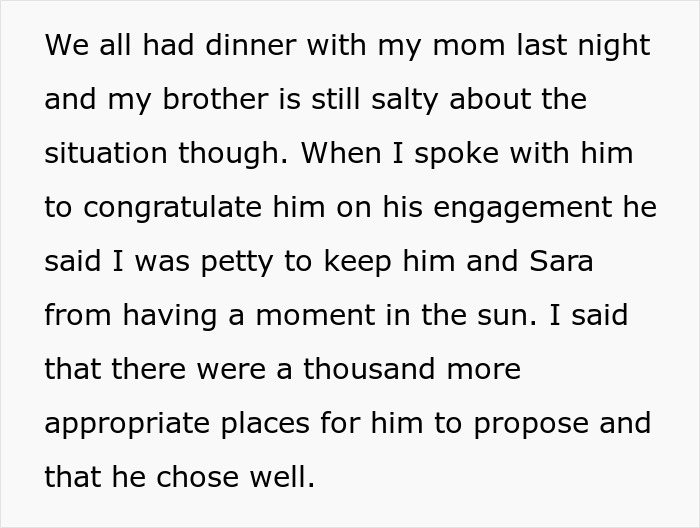 Sister Uses Blackmail To Prevent Her Brother From Proposing While Giving A Speech At Her Wedding Sister Uses Blackmail To Prevent Her Brother From Proposing While Giving A Speech At Her Wedding