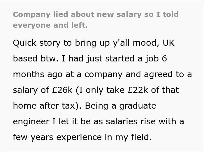 Employee Wreaks Revenge On Boss After Their False Salary Raise Claim Employee Wreaks Revenge On Boss After Their False Salary Raise Claim