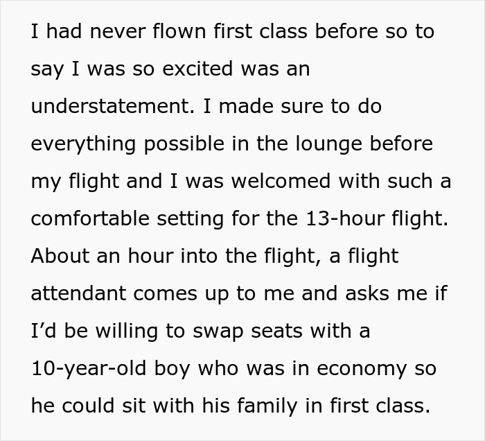 "As If I Had No Choice But To Move": Woman Refused To Switch Plane Seats "As If I Had No Choice But To Move": Woman Refused To Switch Plane Seats